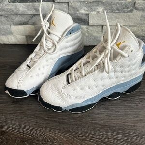 Jordan 13 Retro "Blue Grey", Big boy size 6, preowned